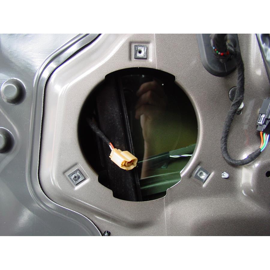 2016 Chevrolet Equinox Front speaker removed