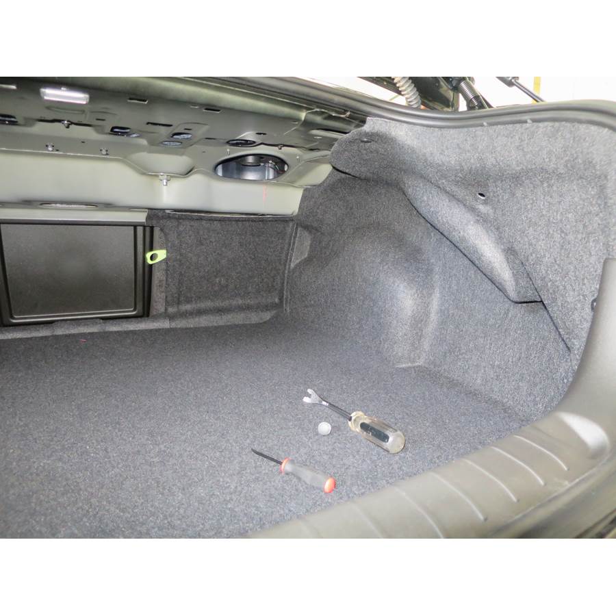 2014 Chevrolet SS Factory amplifier location