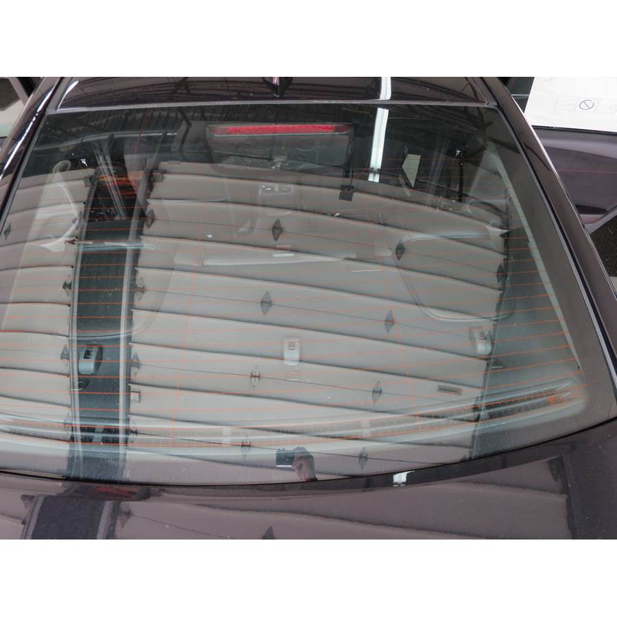 2015 Chevrolet SS Rear deck speaker location