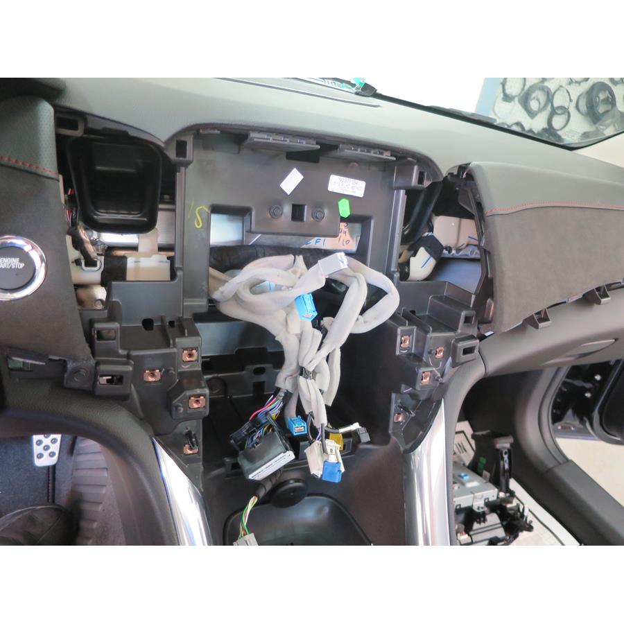 2016 Chevrolet SS Factory radio removed