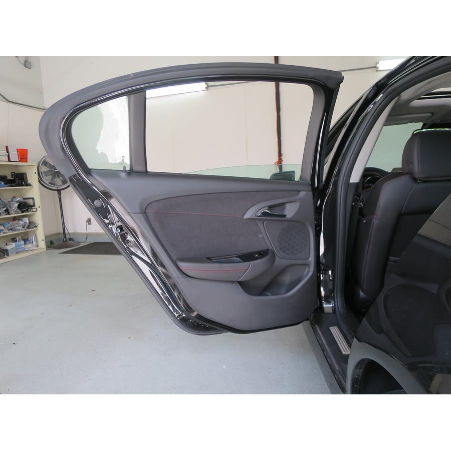 2017 Chevrolet SS Rear door speaker location