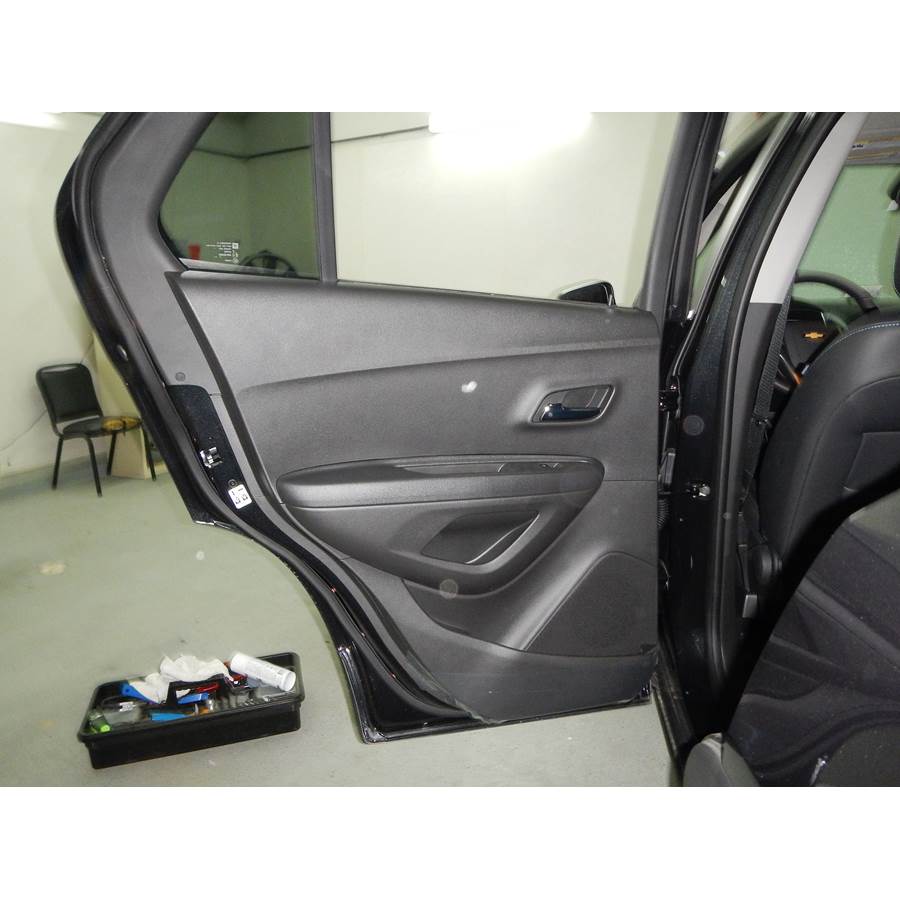 2016 Chevrolet Trax Rear door speaker location