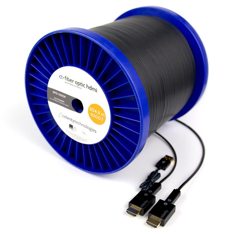 Celerity fiber-optic HDMI cable