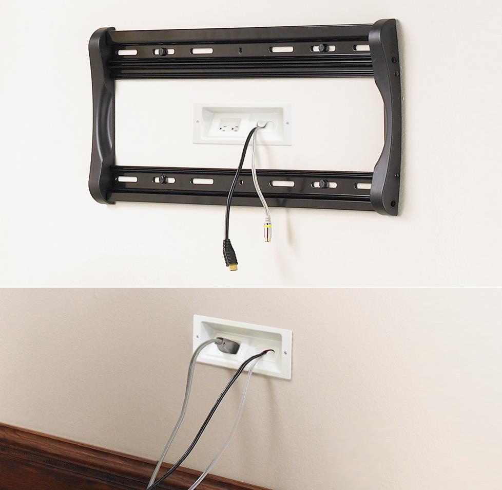 what's the best way to run wires tight down the corners of your walls? :  r/howto