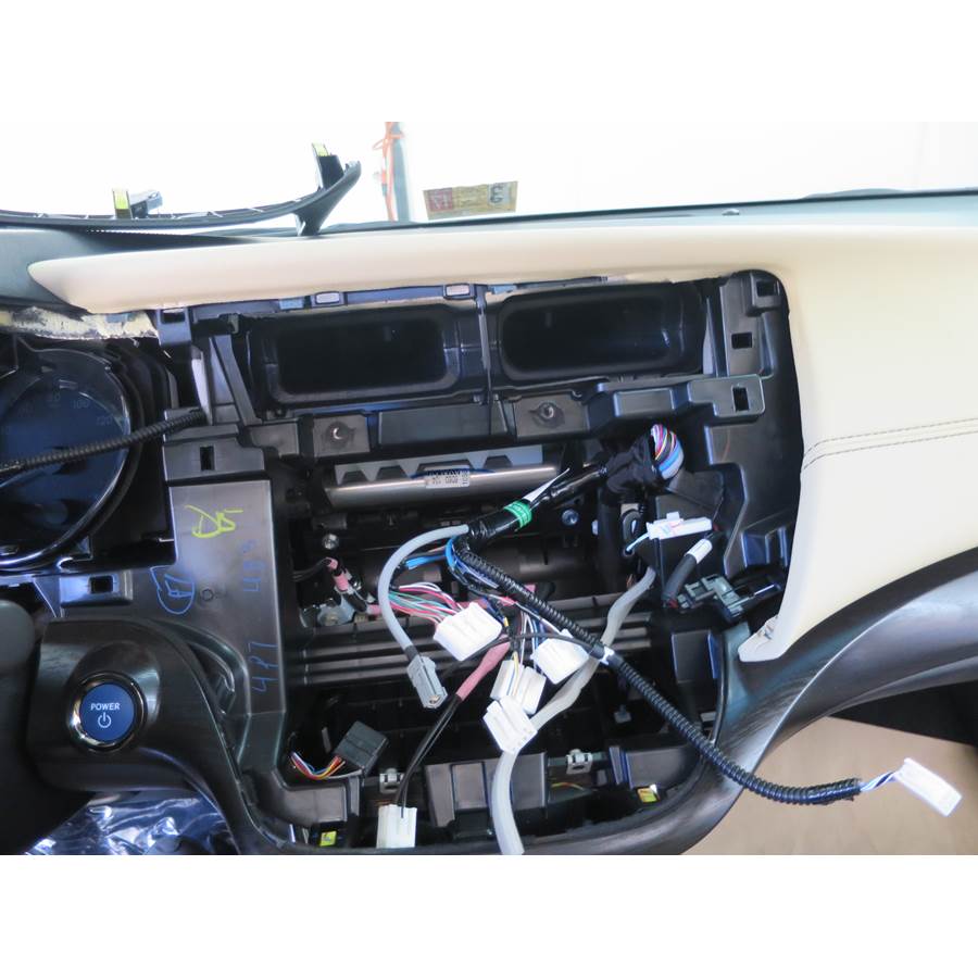2014 Toyota Avalon Factory radio removed