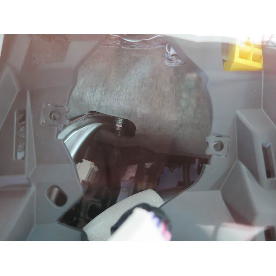 2017 Toyota Prius Dash speaker removed