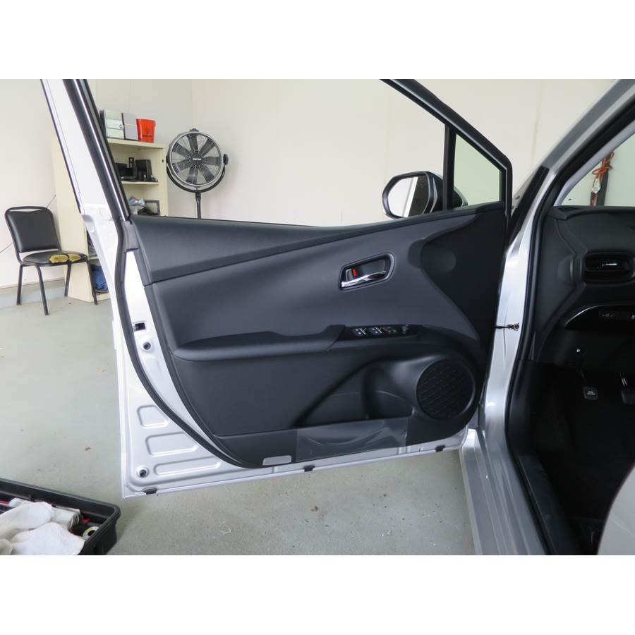 2018 Toyota Prius Front door speaker location