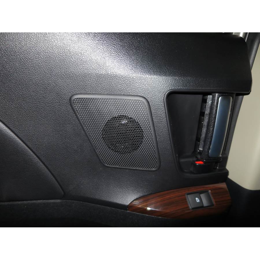 2017 Toyota Sienna Rear door speaker location