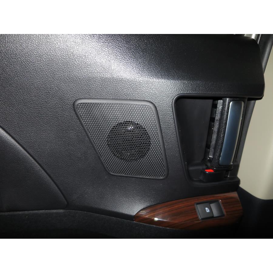 2018 Toyota Sienna Rear door speaker location