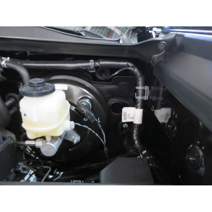 2020 Toyota Tacoma Firewall access