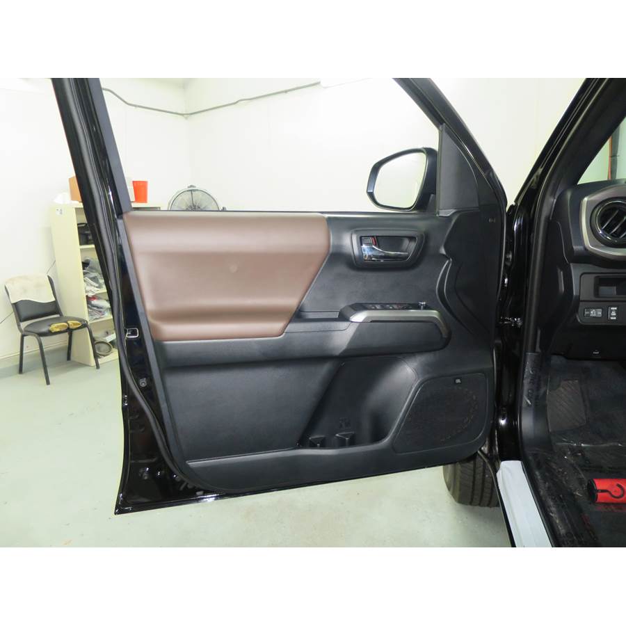 2021 Toyota Tacoma Front door speaker location