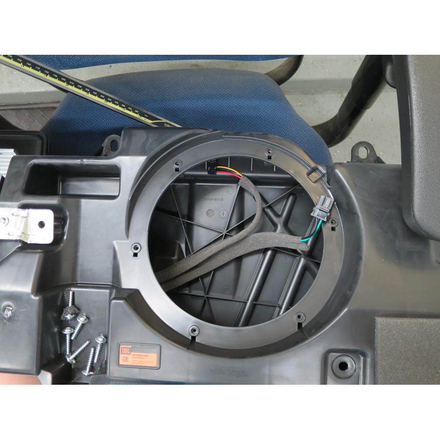 2016 Toyota Tacoma Rear cab speaker removed