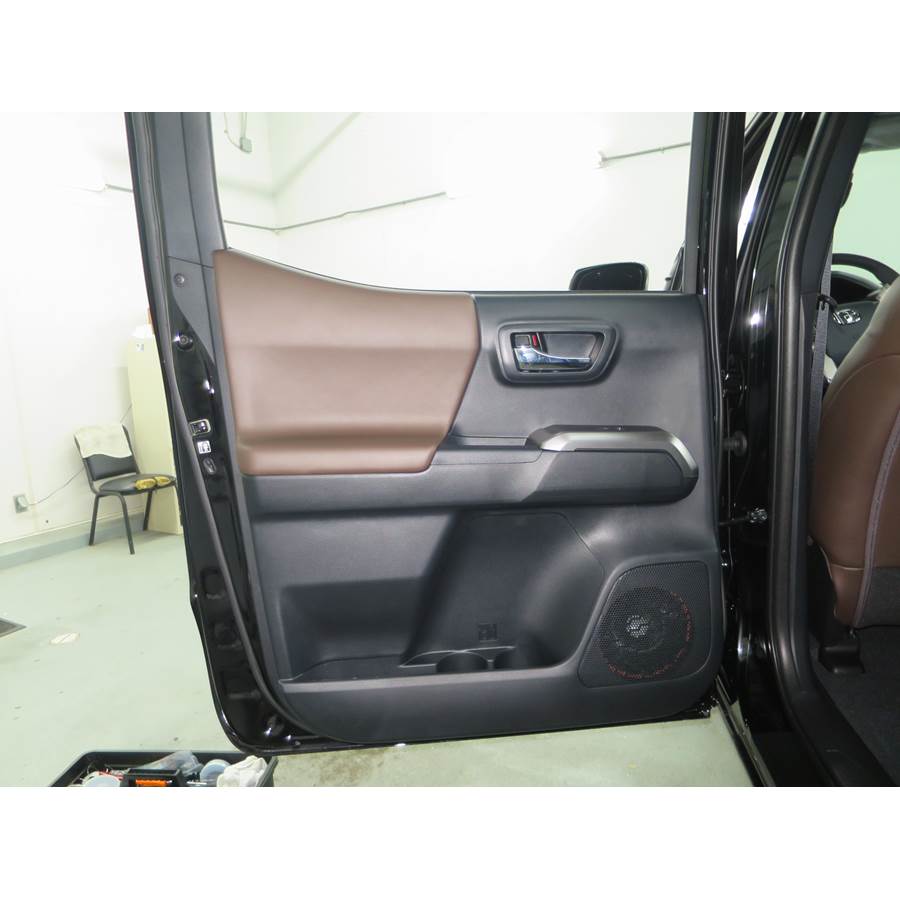 2020 Toyota Tacoma Rear door speaker location