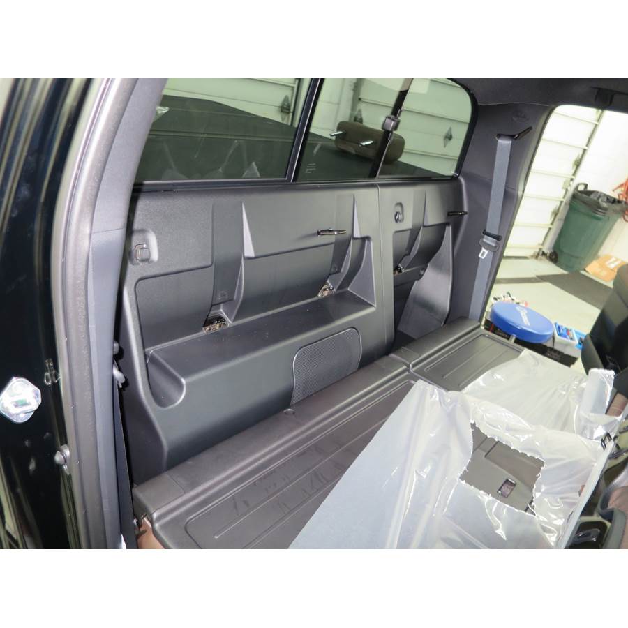2021 Toyota Tacoma Rear cab speaker location