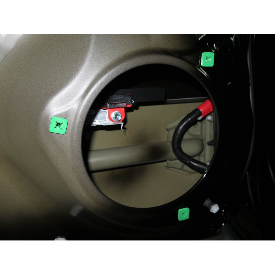 2022 Toyota Tacoma Rear door speaker removed