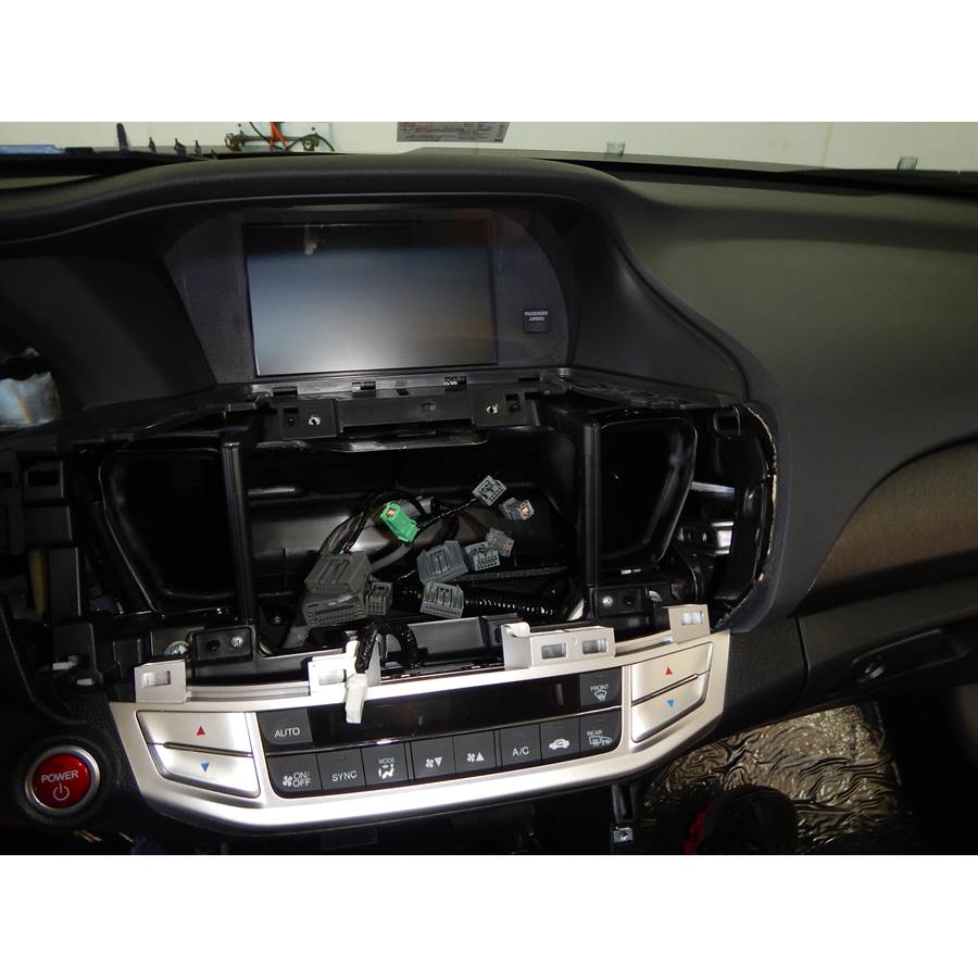 2017 Honda Accord Hybrid Factory radio removed