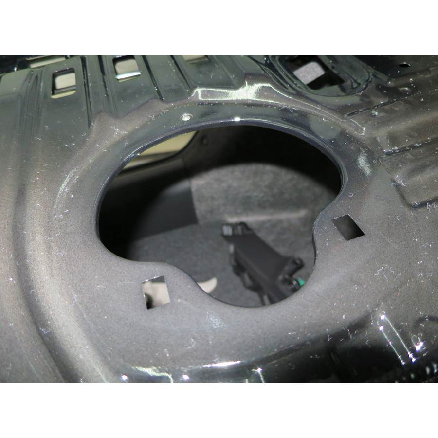 2020 Honda Civic Rear deck speaker removed