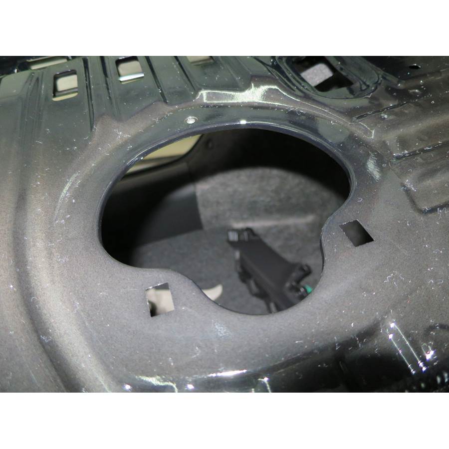 2021 Honda Civic Rear deck speaker removed
