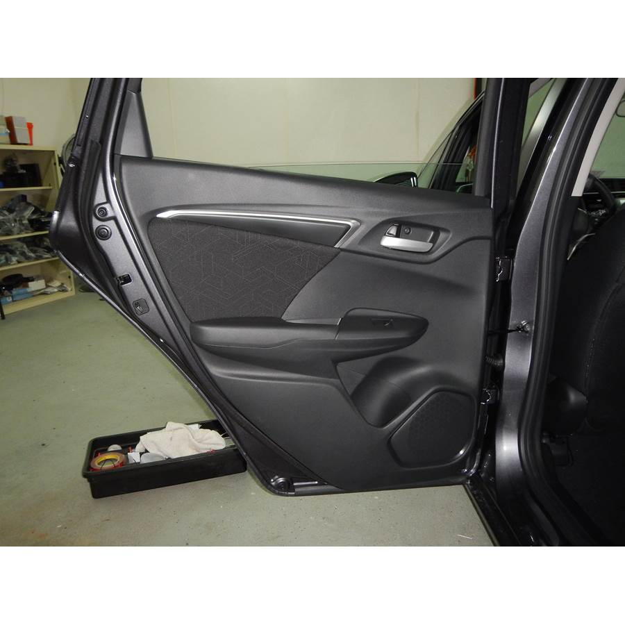 2015 Honda Fit LX Rear door speaker location