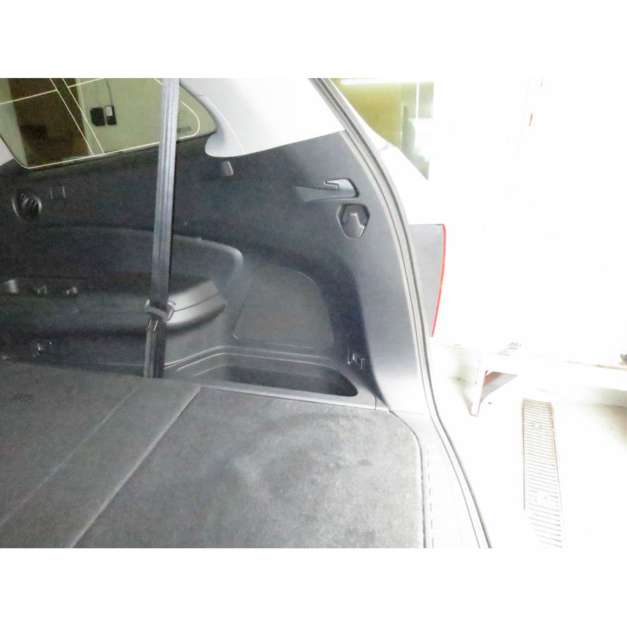 2017 Honda Pilot EX Far-rear side speaker location
