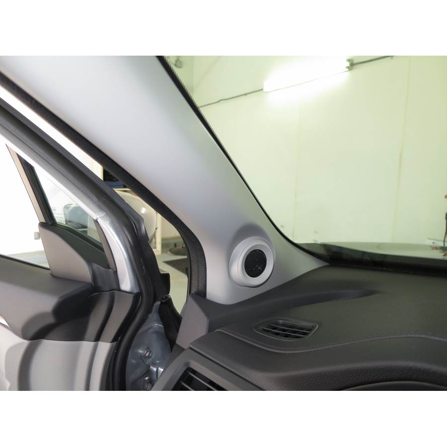 2017 Honda Pilot LX Front pillar speaker location