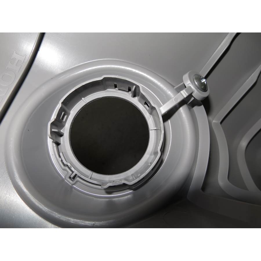 2017 Honda Pilot LX Front pillar speaker removed