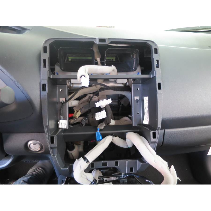 2017 Nissan Leaf Factory radio removed