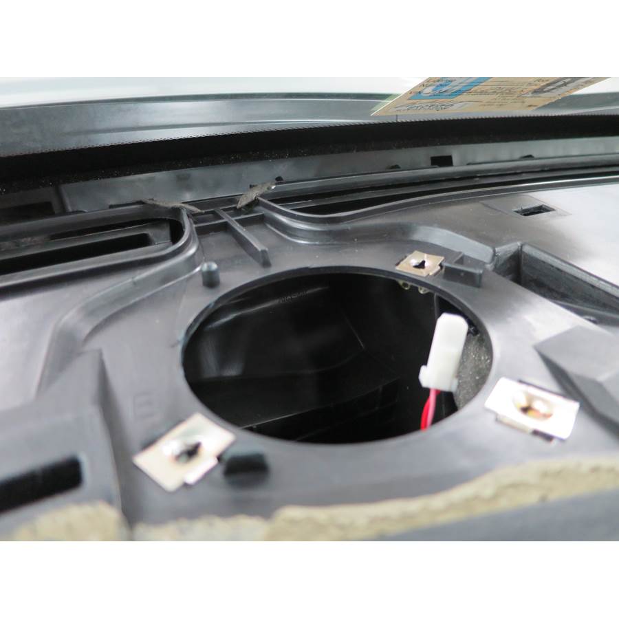 2017 Nissan Maxima Center dash speaker removed