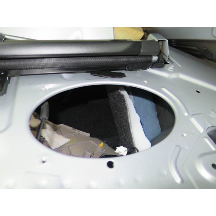 2018 Nissan Maxima Rear deck speaker removed