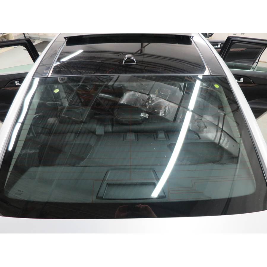 2020 Nissan Maxima Rear deck speaker location