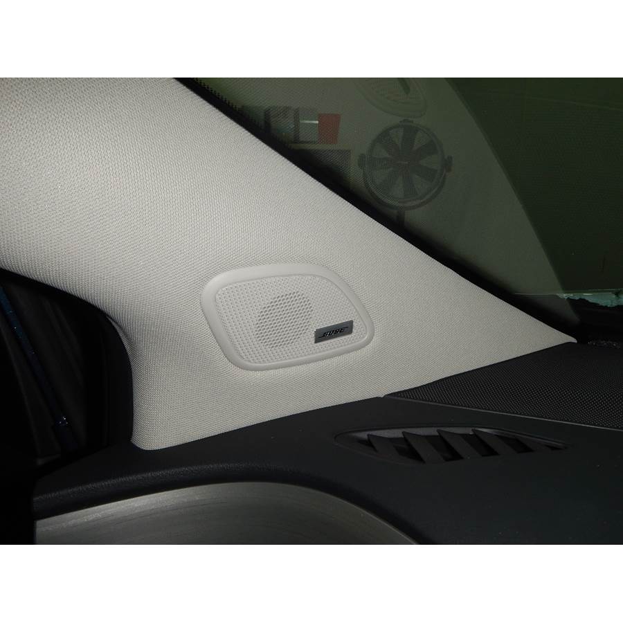 2015 Nissan Murano Front pillar speaker location