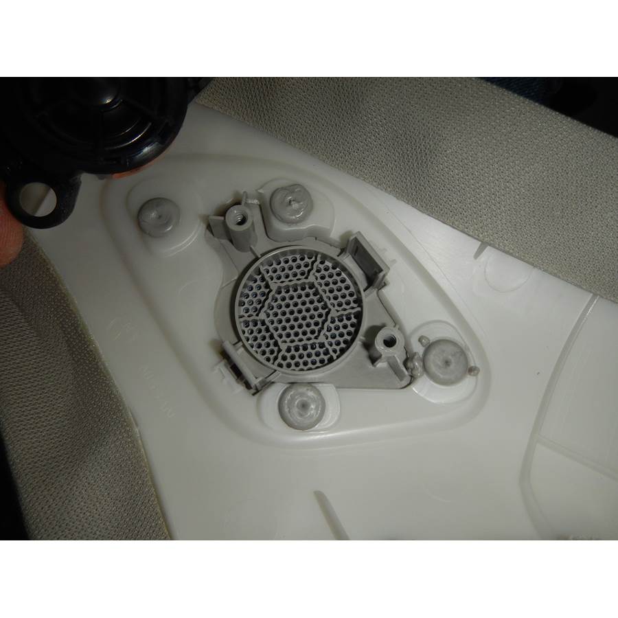 2020 Nissan Murano Front pillar speaker removed