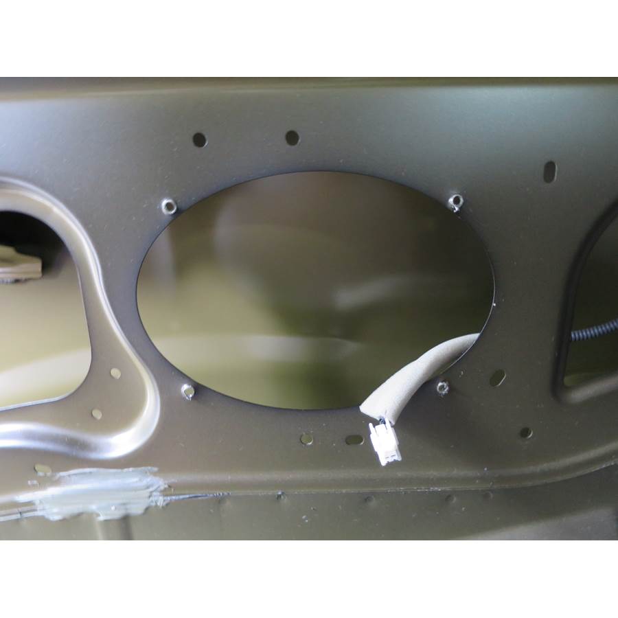 2019 Nissan NV Passenger Mid-rear speaker removed