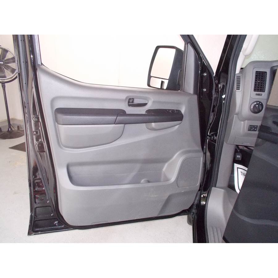 2018 Nissan NV Cargo Front door speaker location