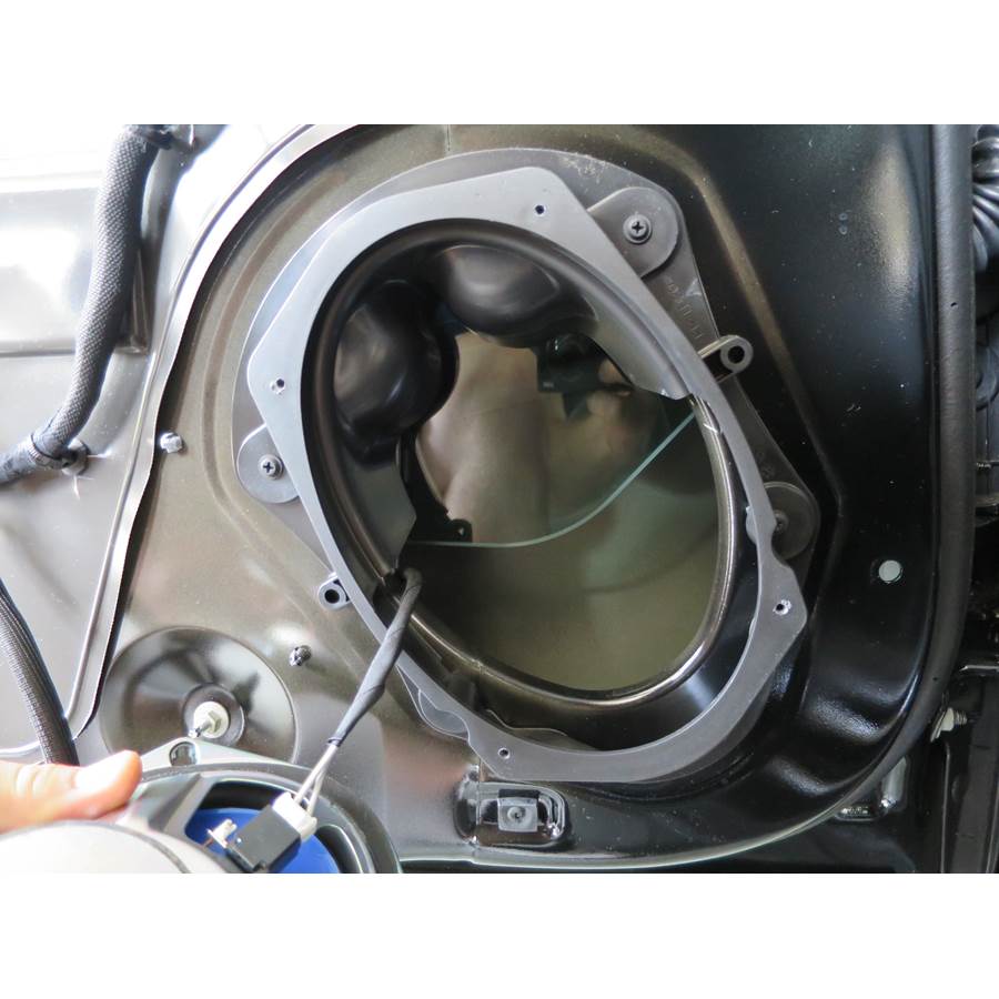 2016 Dodge Challenger Front speaker removed