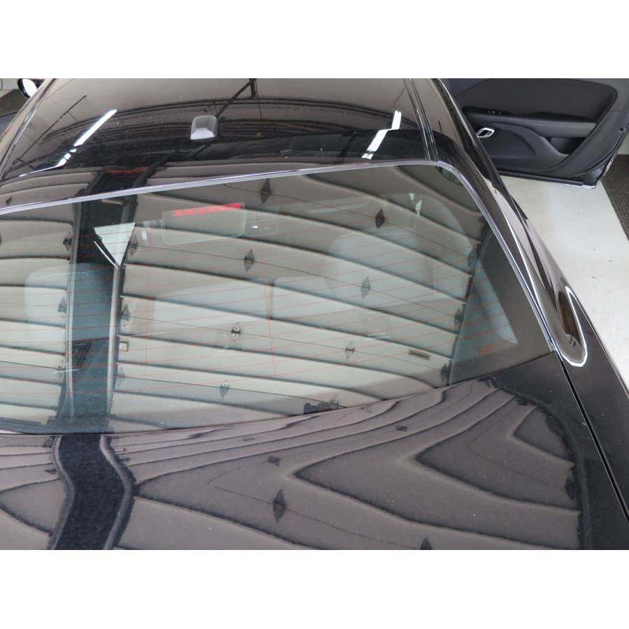 2017 Dodge Challenger Rear deck speaker location