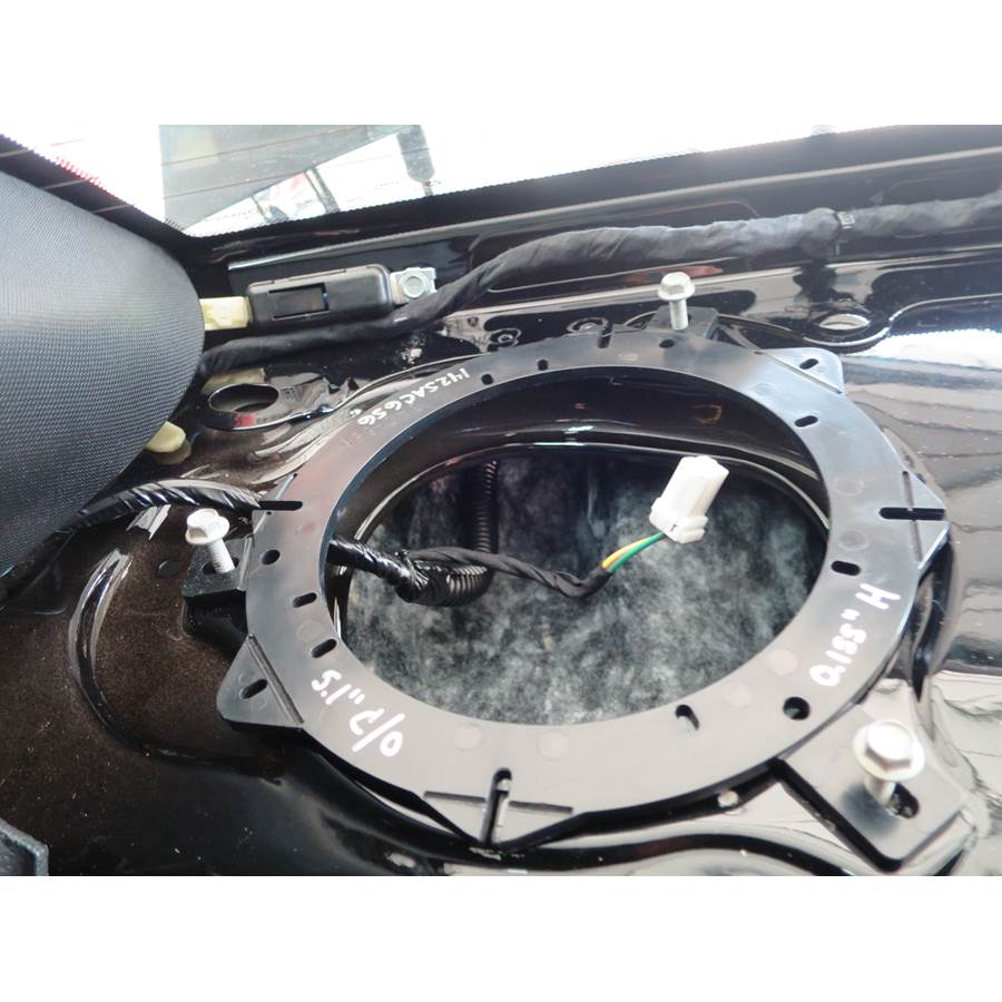 2017 Dodge Challenger Rear deck speaker removed