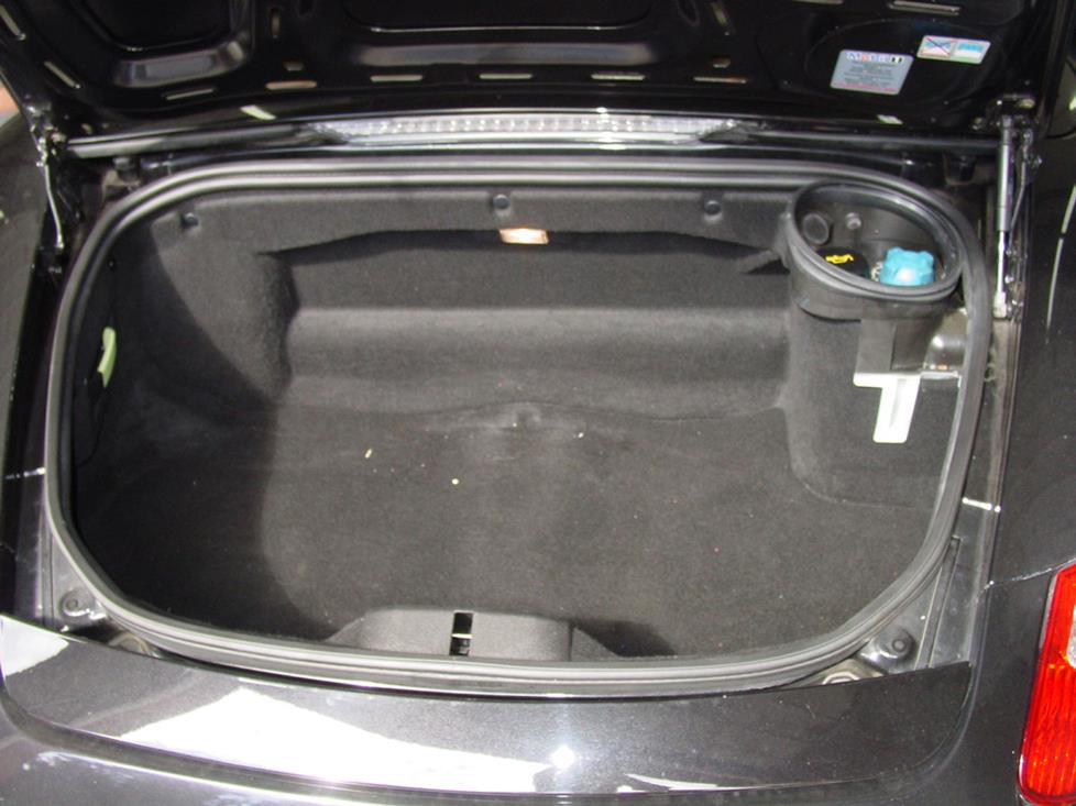 porsche boxster trunk rear