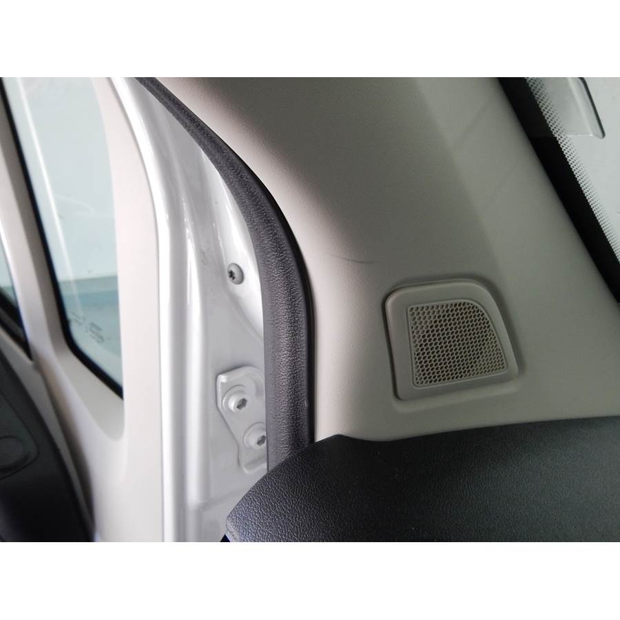 2019 Ram Promaster Front pillar speaker location