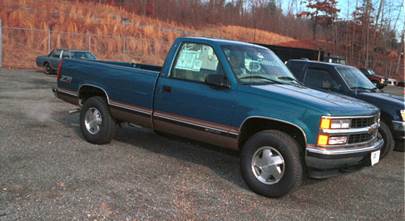 1995-1999 Chevrolet and GMC pickups (Standard, Crew, and Extended cabs)