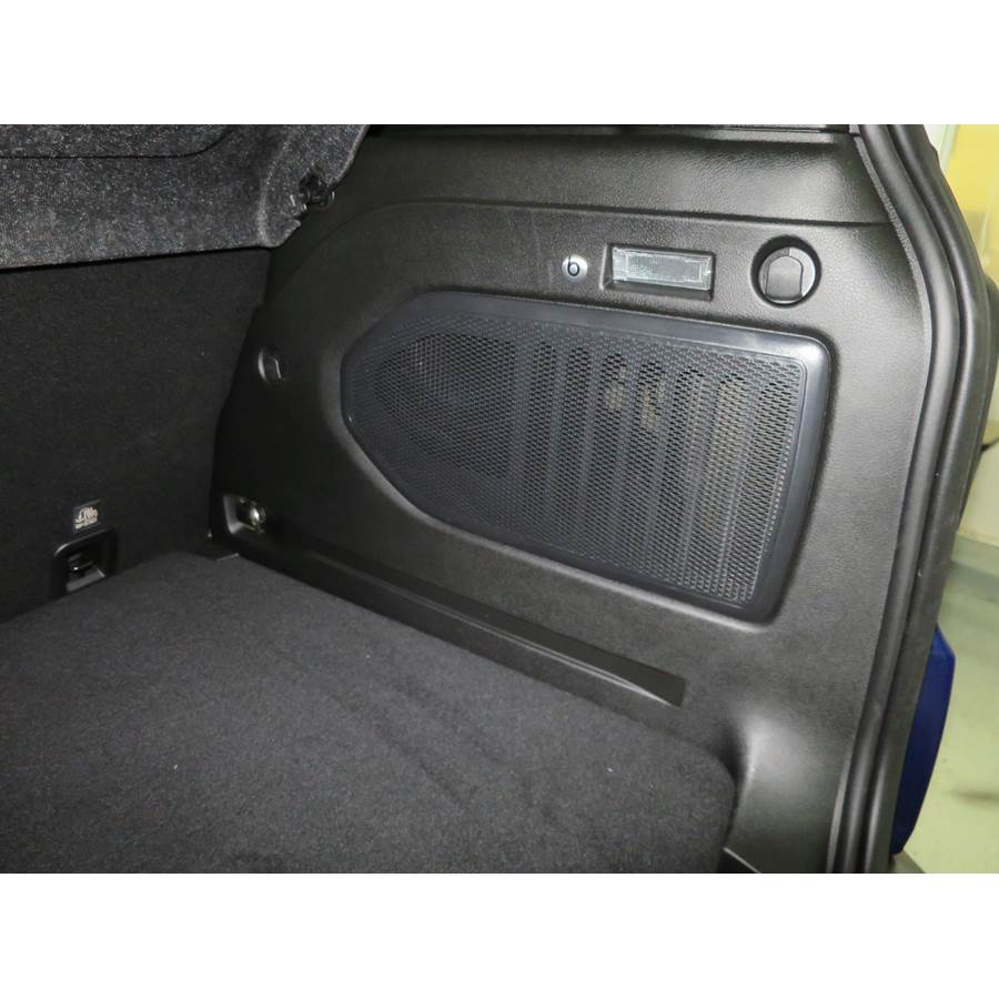 2015 Jeep Renegade Far-rear side speaker location