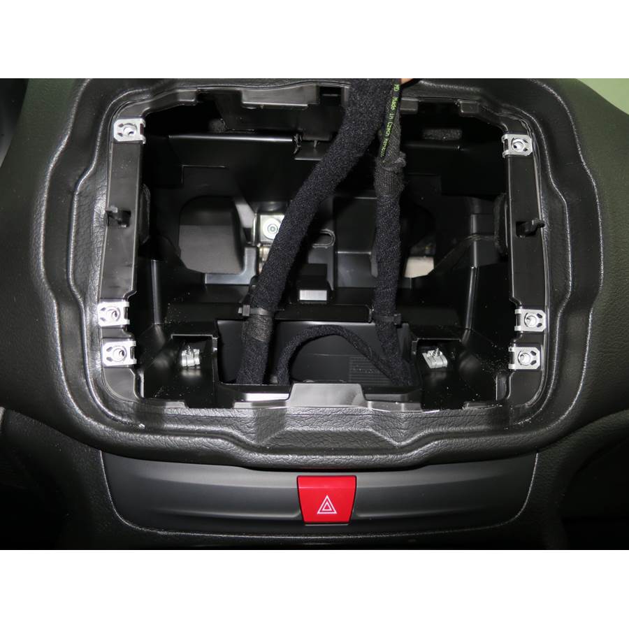 2017 Jeep Renegade Factory radio removed