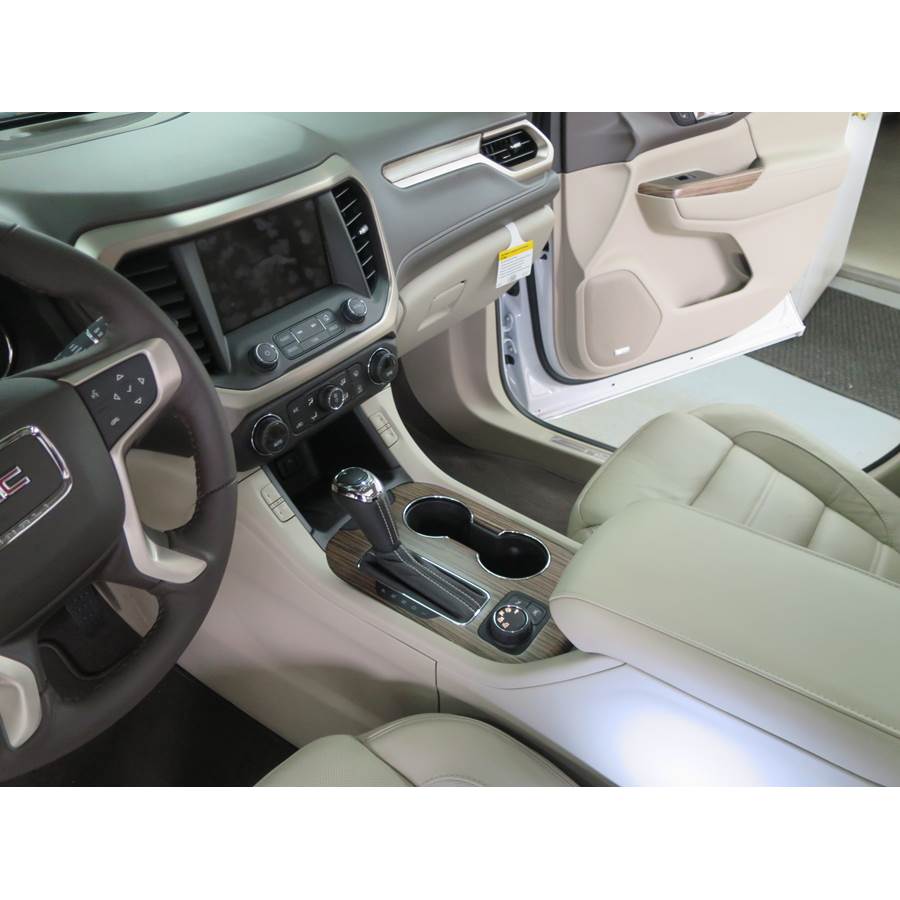 2017 GMC Acadia Center console speaker location