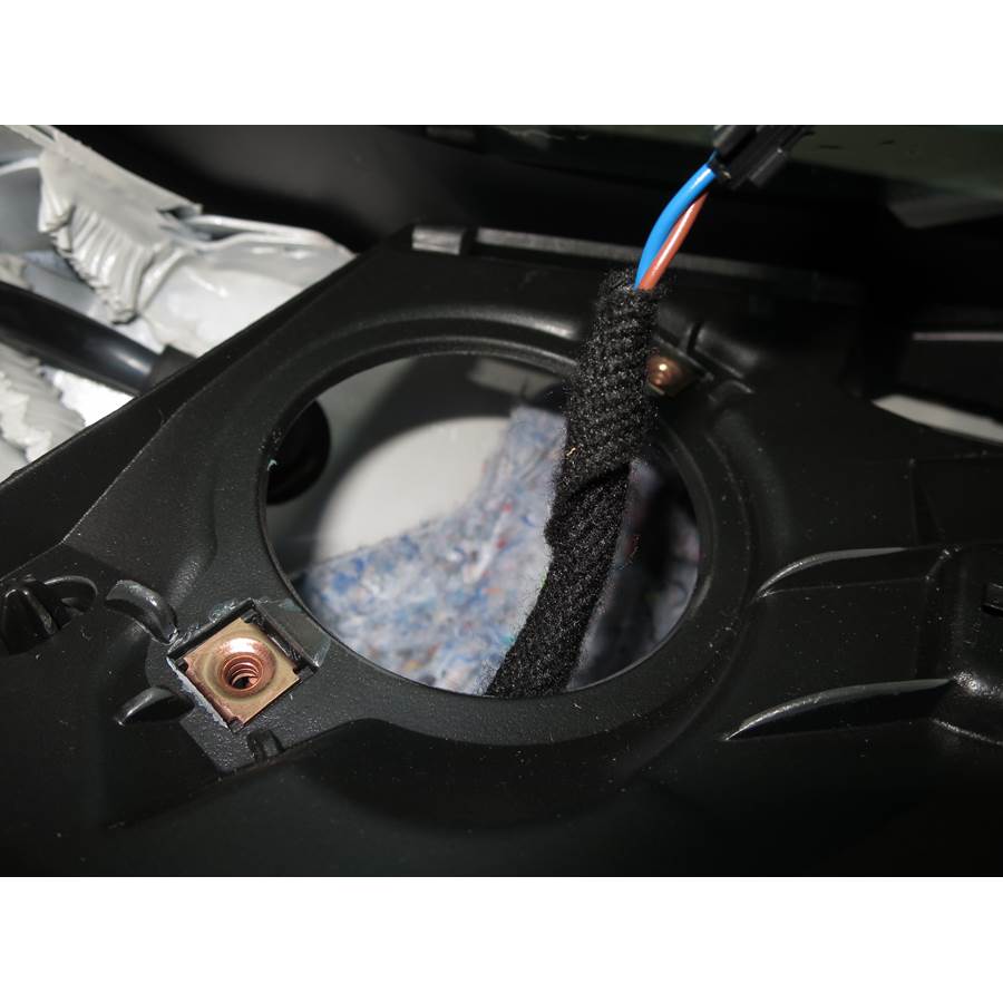 2015 GMC Acadia Front pillar speaker removed