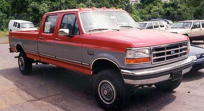1992-1996 Ford F-Series pickups (all cabs) and Ford Bronco