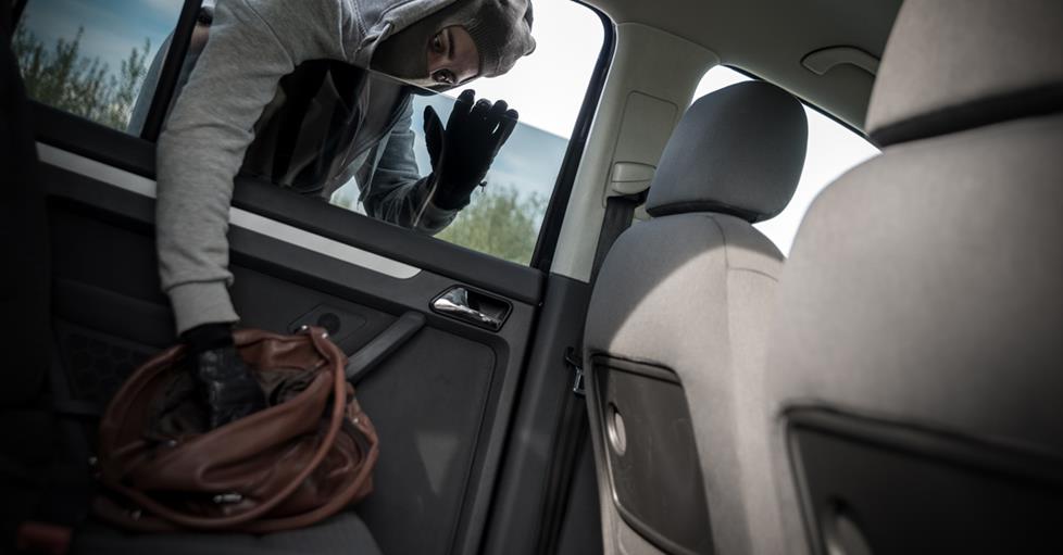 You can reduce the possibility of having your private information compromised by ensuring potential thieves can't get to your devices in your vehicle.
