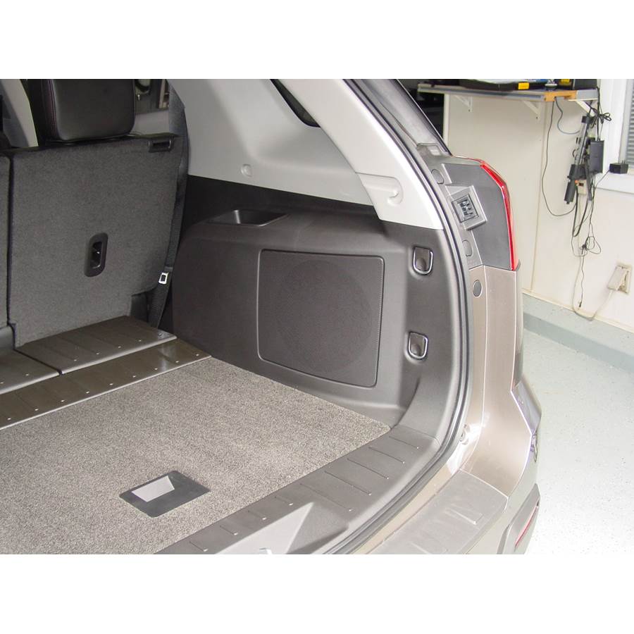 2010 GMC Terrain Far-rear side speaker location