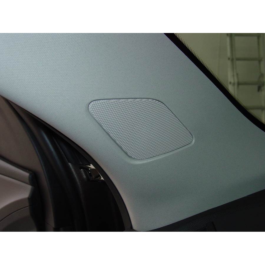 2010 GMC Terrain Front pillar speaker location