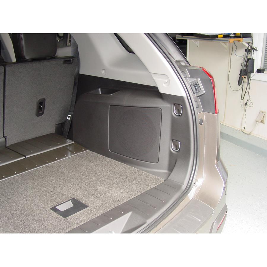 2016 GMC Terrain Far-rear side speaker location