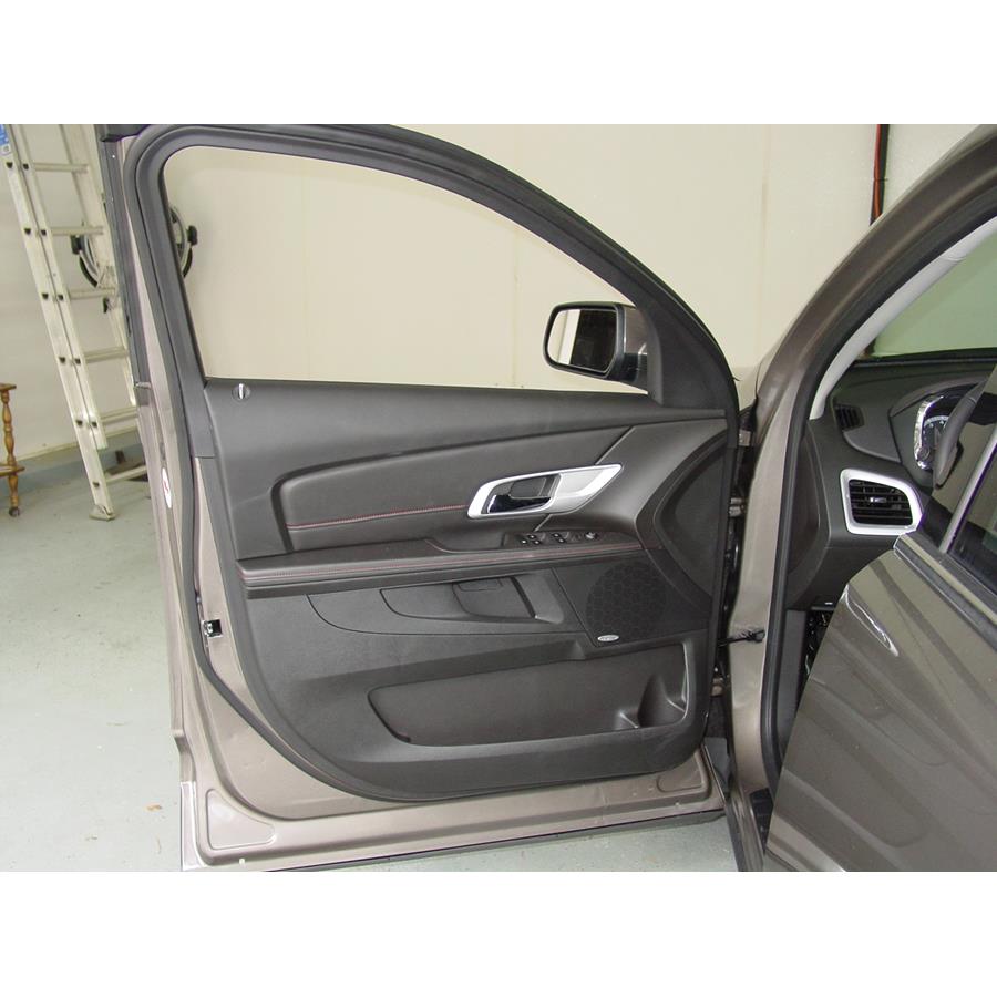 2016 GMC Terrain Front door speaker location